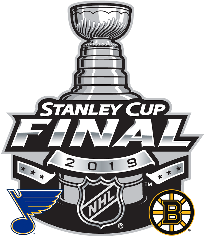Stanley Cup Playoffs 2019 Finals Matchup Logo iron on heat transfer